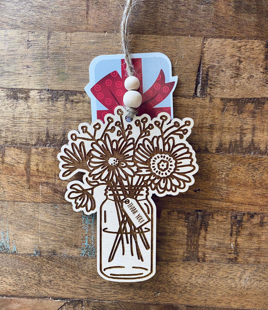 Thank you flowers giftcard