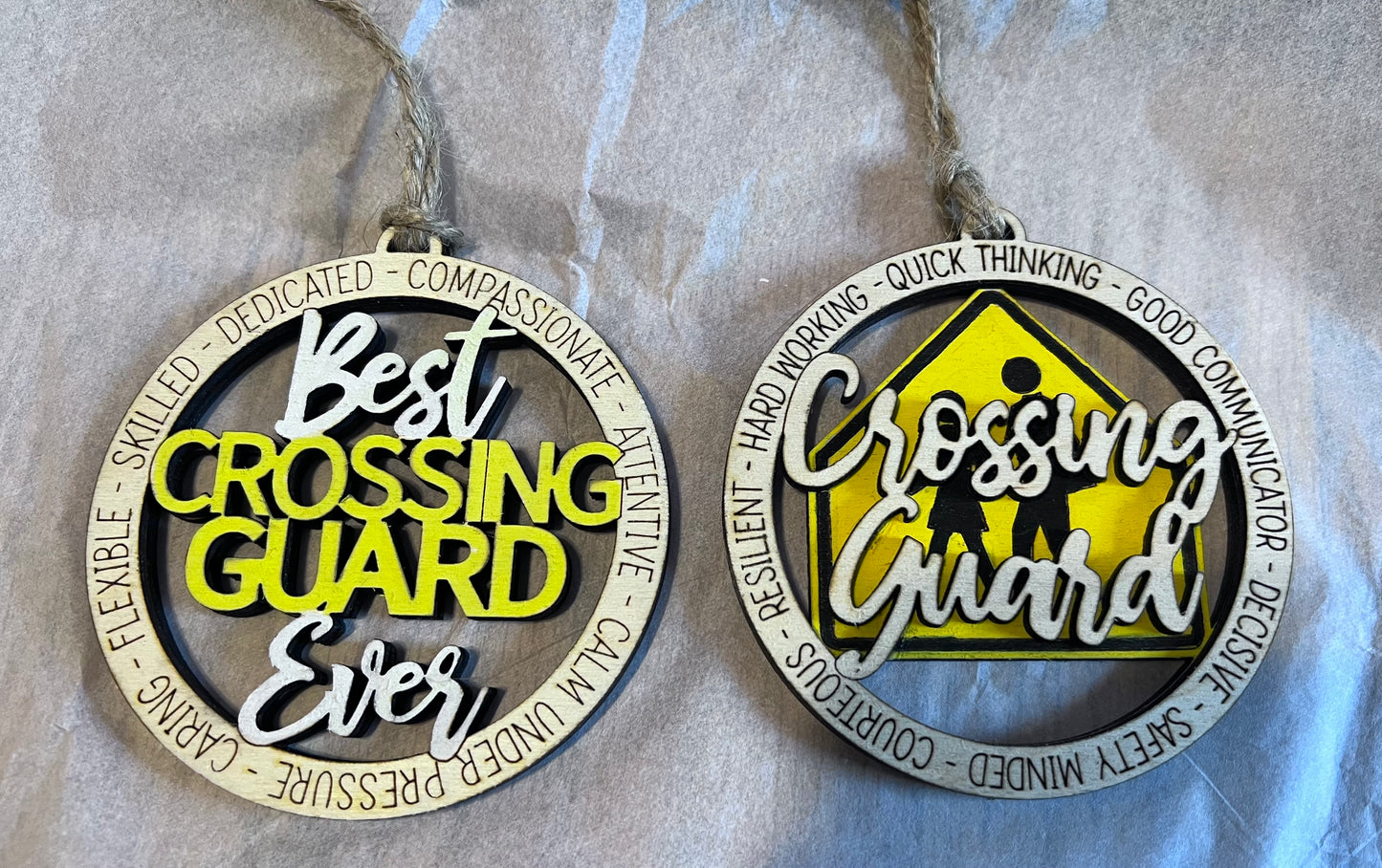 Crossing Guard Ornament