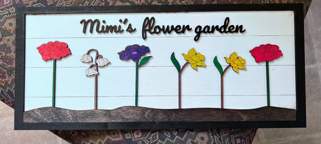 Mother's Day Flower Sign