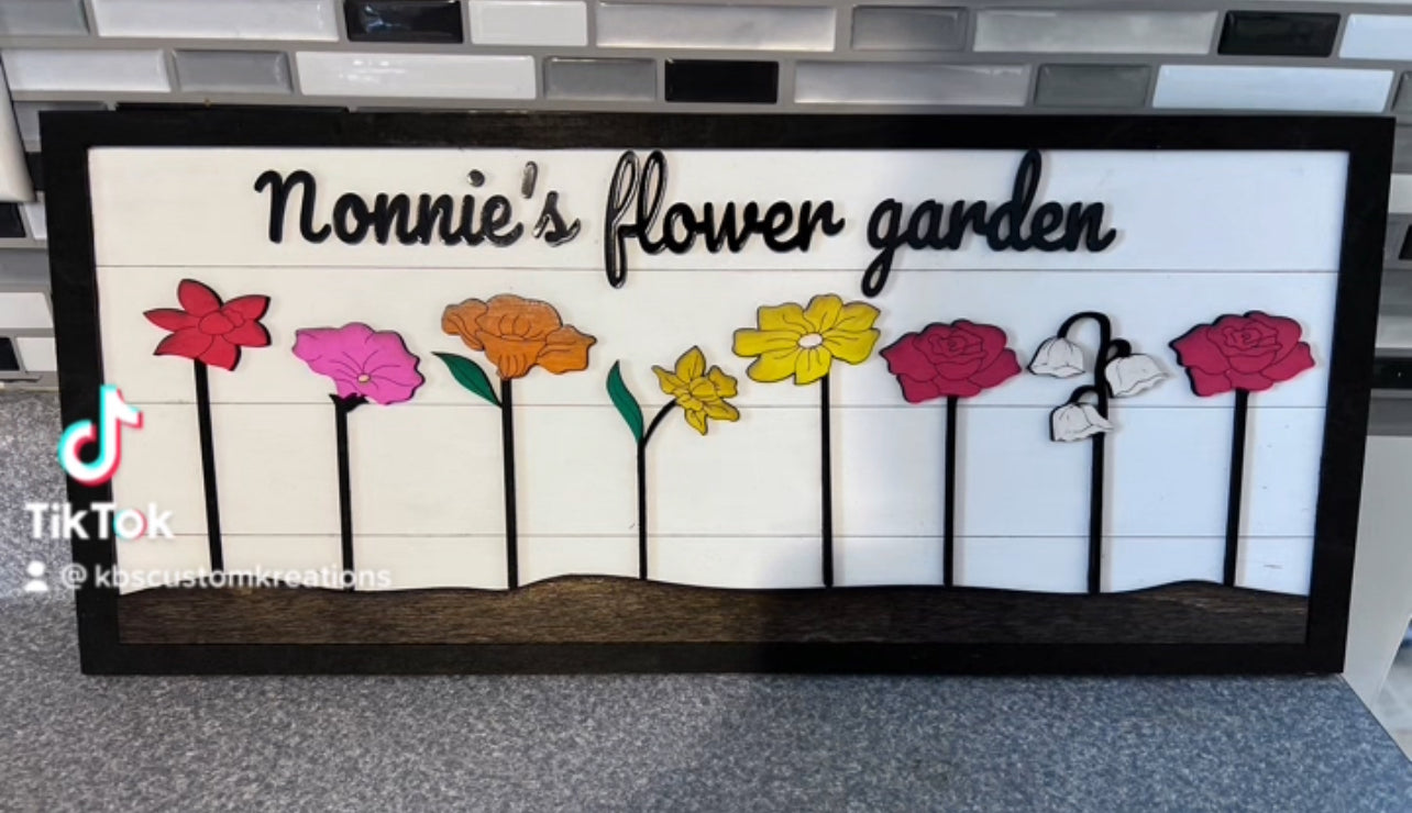 Mother's Day Flower Sign