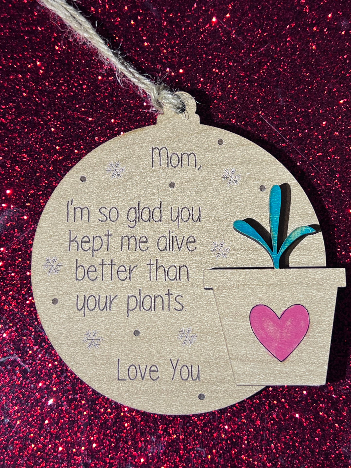 Plants & Moms Ornament