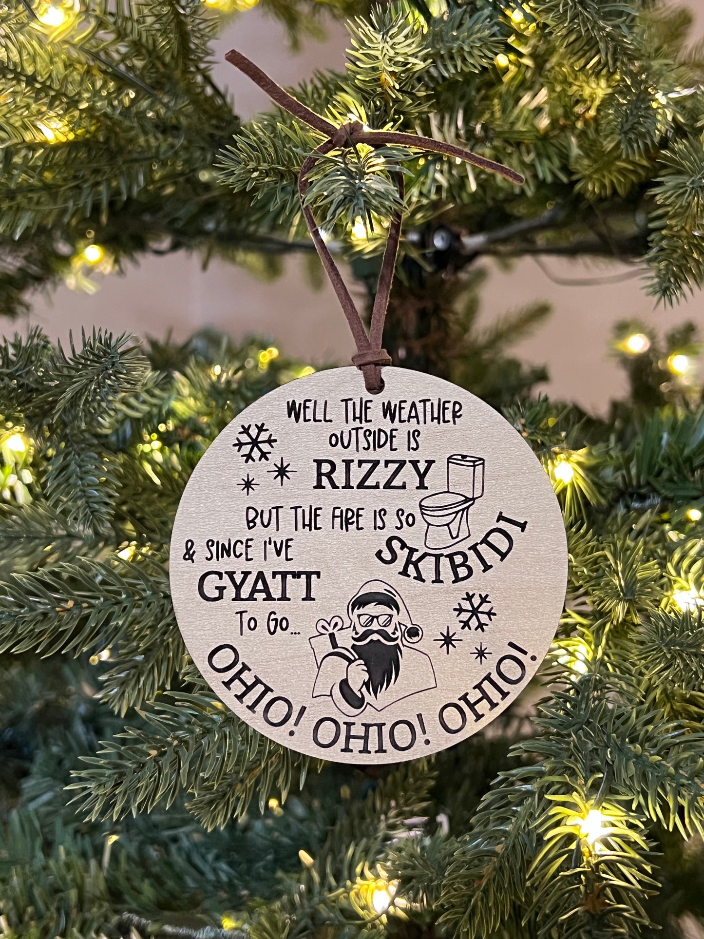 Rizzy Ornament