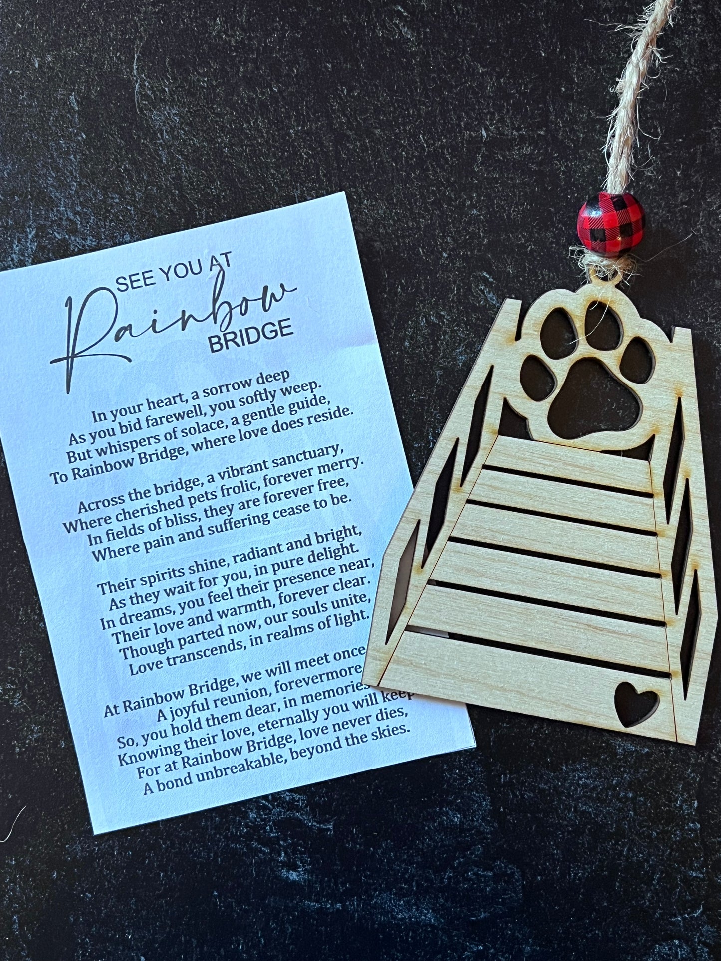 Pet Remembrance-Rainbow Bridge