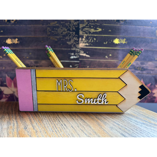 Personalized Pencil Holder